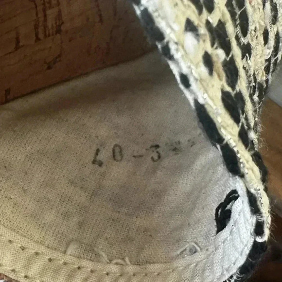 ERIC MICHAEL Copa Espadrilles Metallic 40 - Picture 12 of 12